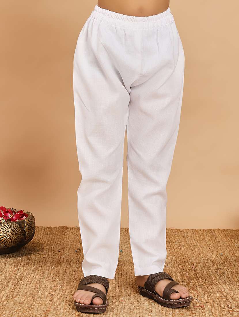 cream rayon kurta sets kurtas & set - 22187774 -  Standard Image - 4