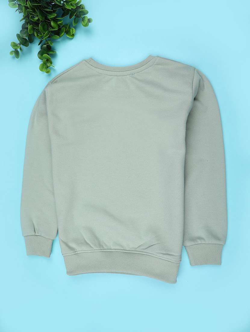 girls typographic long sleeve sweatshirt - 22217150 -  Standard Image - 1