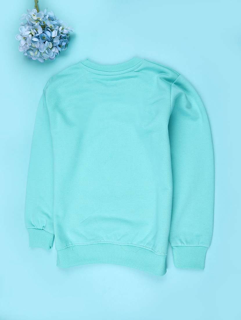 girls typographic long sleeve sweatshirt - 22217163 -  Standard Image - 1