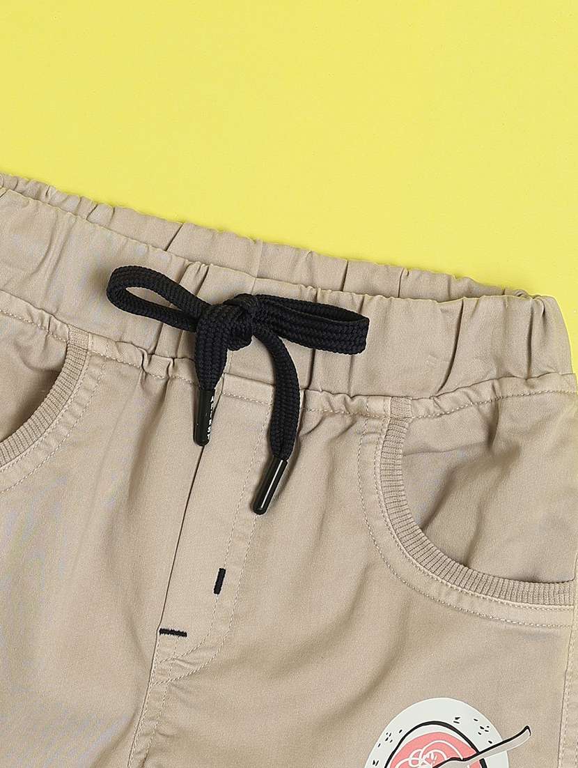 boys printed t-shirt & shorts co-ords set - 22217228 -  Standard Image - 4