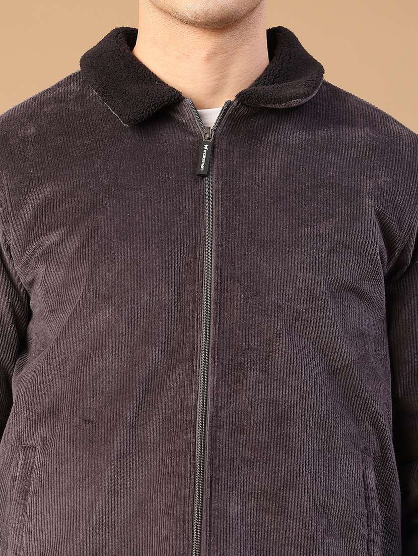 men solid long sleeve casual jacket - 22217373 -  Standard Image - 4