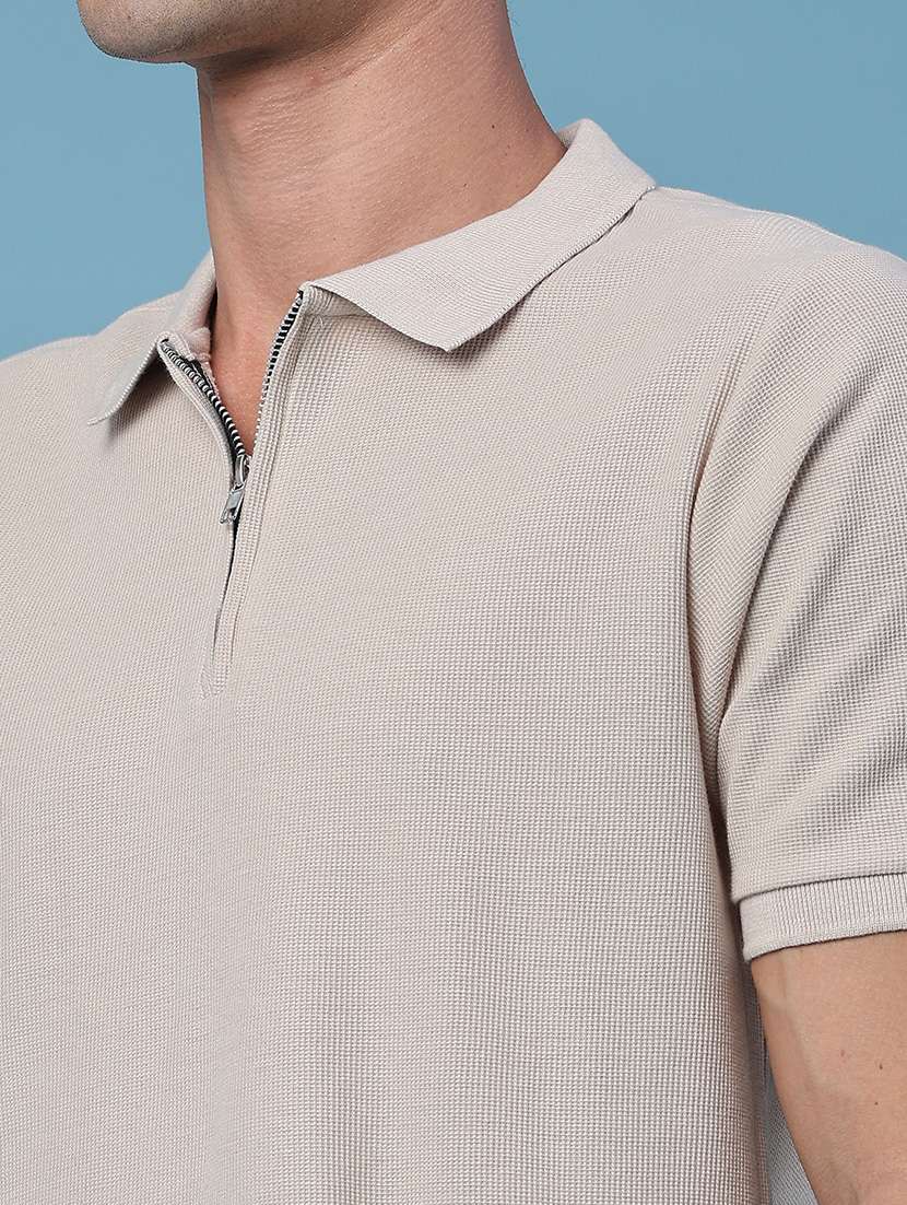 men self design short sleeve regular fit polo t-shirt - 22217428 -  Standard Image - 1