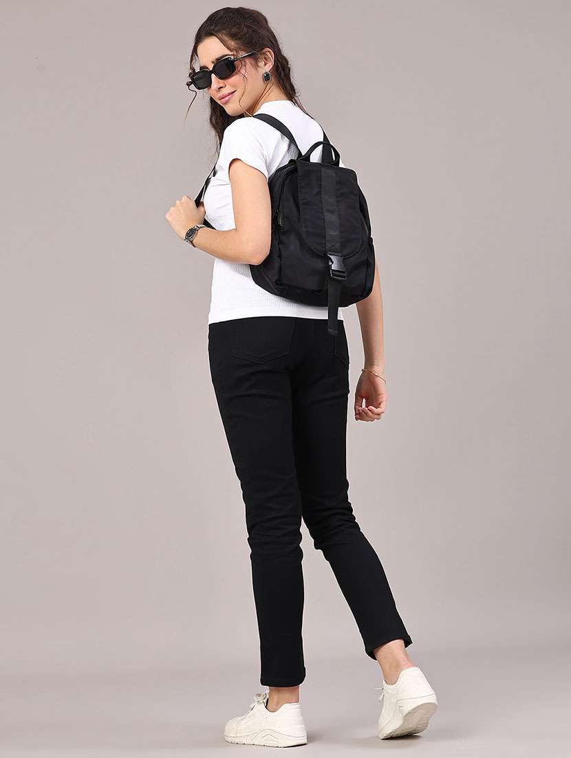 women solid short sleeve t-shirt - 22217457 -  Standard Image - 4
