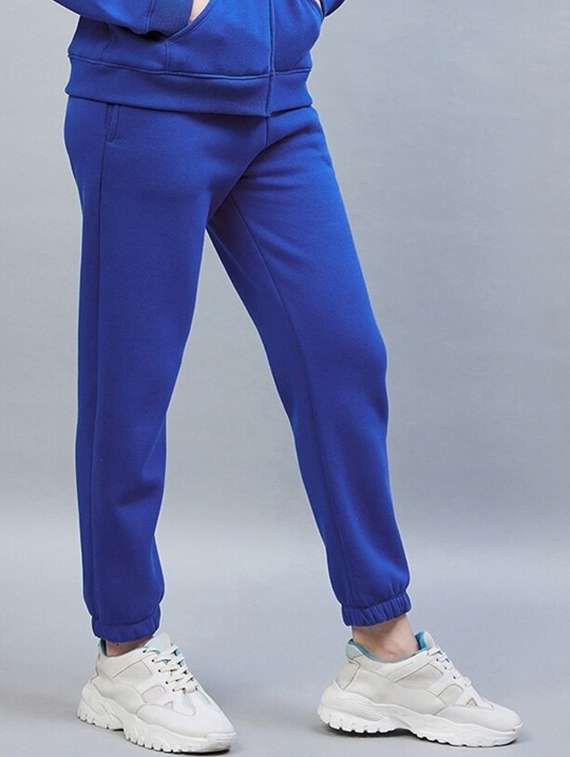 blue cotton joggers - 22217665 -  Standard Image - 1