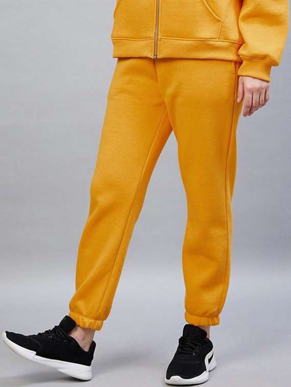 yellow cotton joggers - 22217667 -  Standard Image - 1