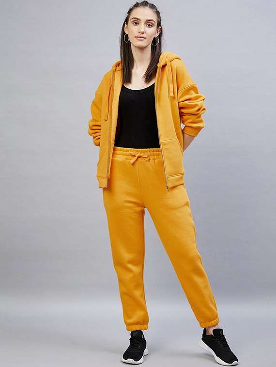 yellow cotton joggers - 22217667 -  Standard Image - 4