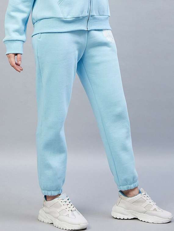 blue cotton joggers - 22217671 -  Standard Image - 1