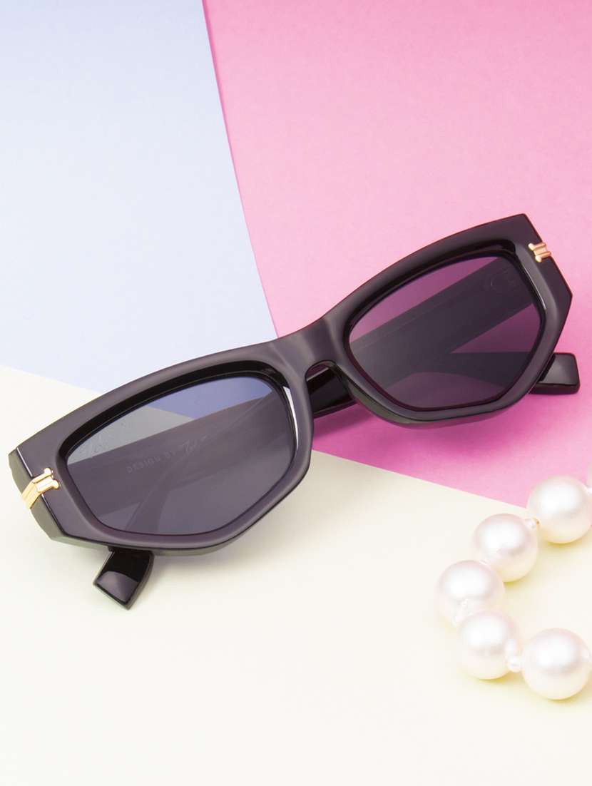 ted smith  women cateye sunglasses i 100% uv protection i grey colour lens