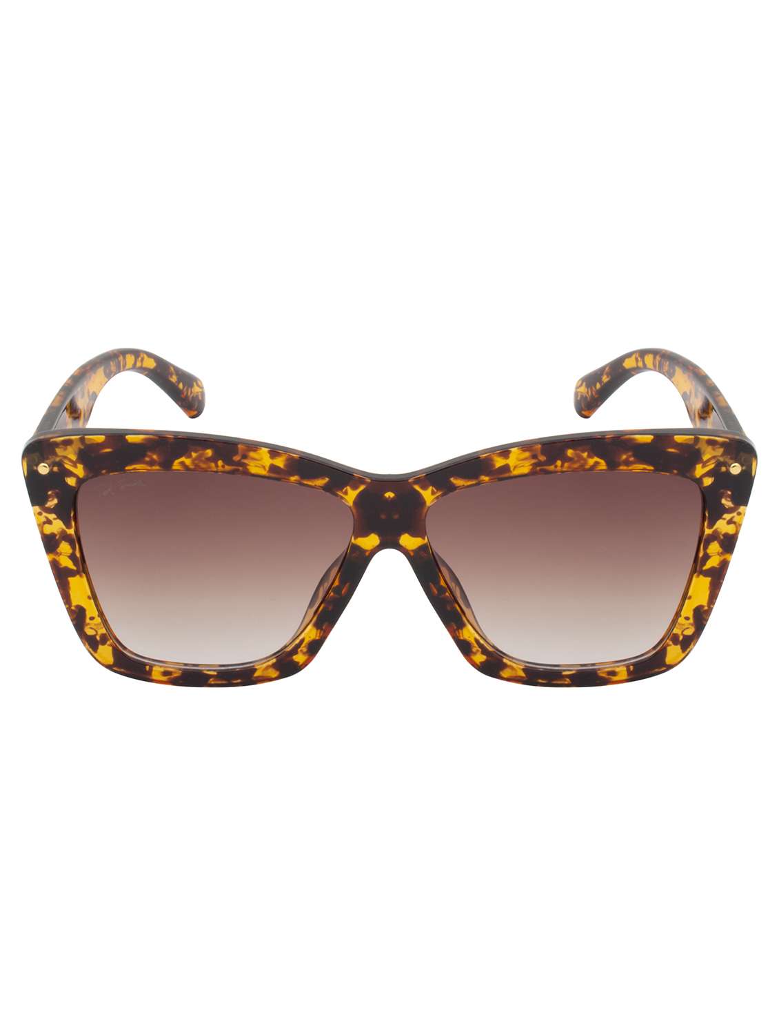 ted smith  women cat-eye sunglasses i 100% uv protection i brown graded colour lens - 22217815 -  Standard Image - 1