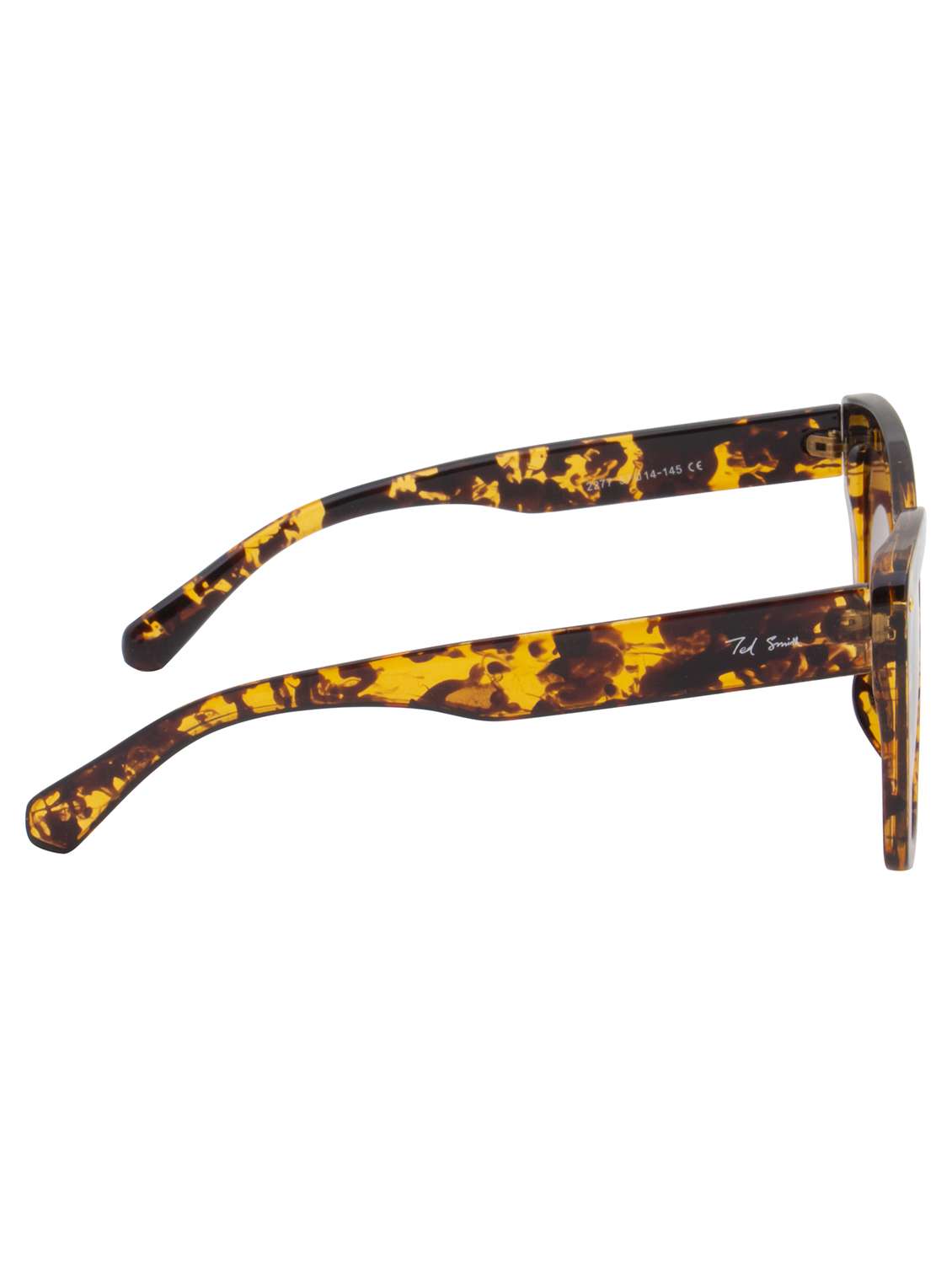 ted smith  women cat-eye sunglasses i 100% uv protection i brown graded colour lens - 22217815 -  Standard Image - 4