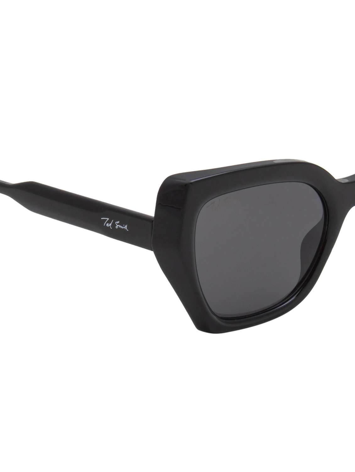 ted smith  women cat-eye sunglasses i 100% uv protection i grey colour lens - 22217817 -  Standard Image - 4