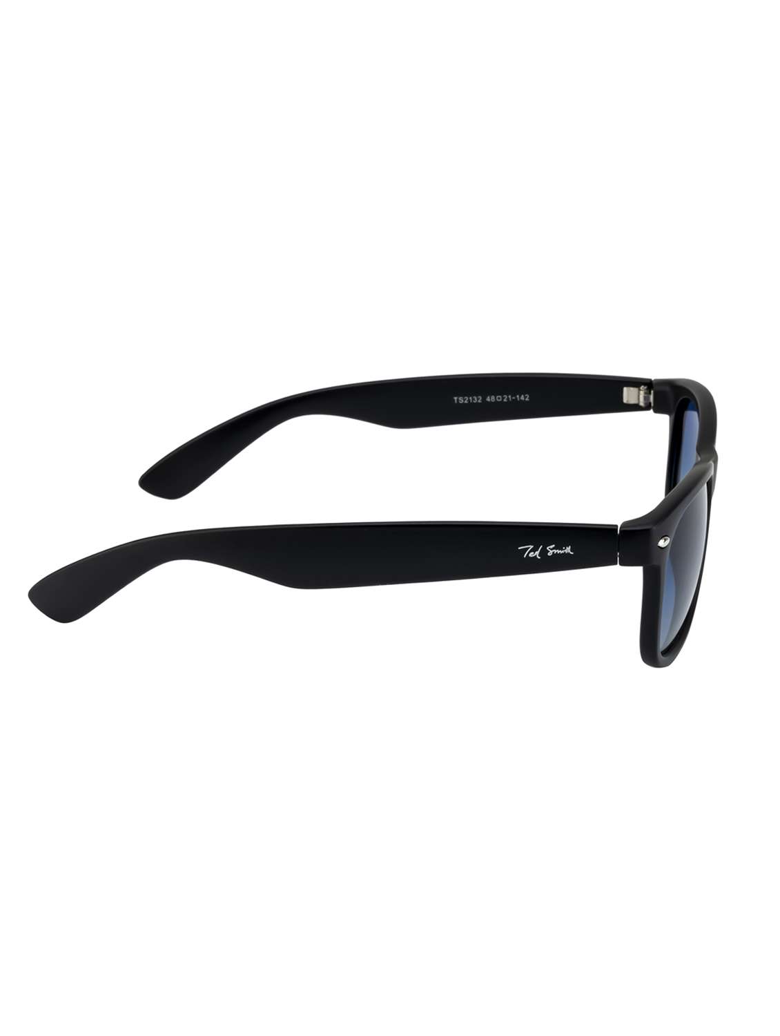 ted smith unisex wayfarer sunglasses polarized  i  blue graded colour lens - 22217838 -  Standard Image - 4