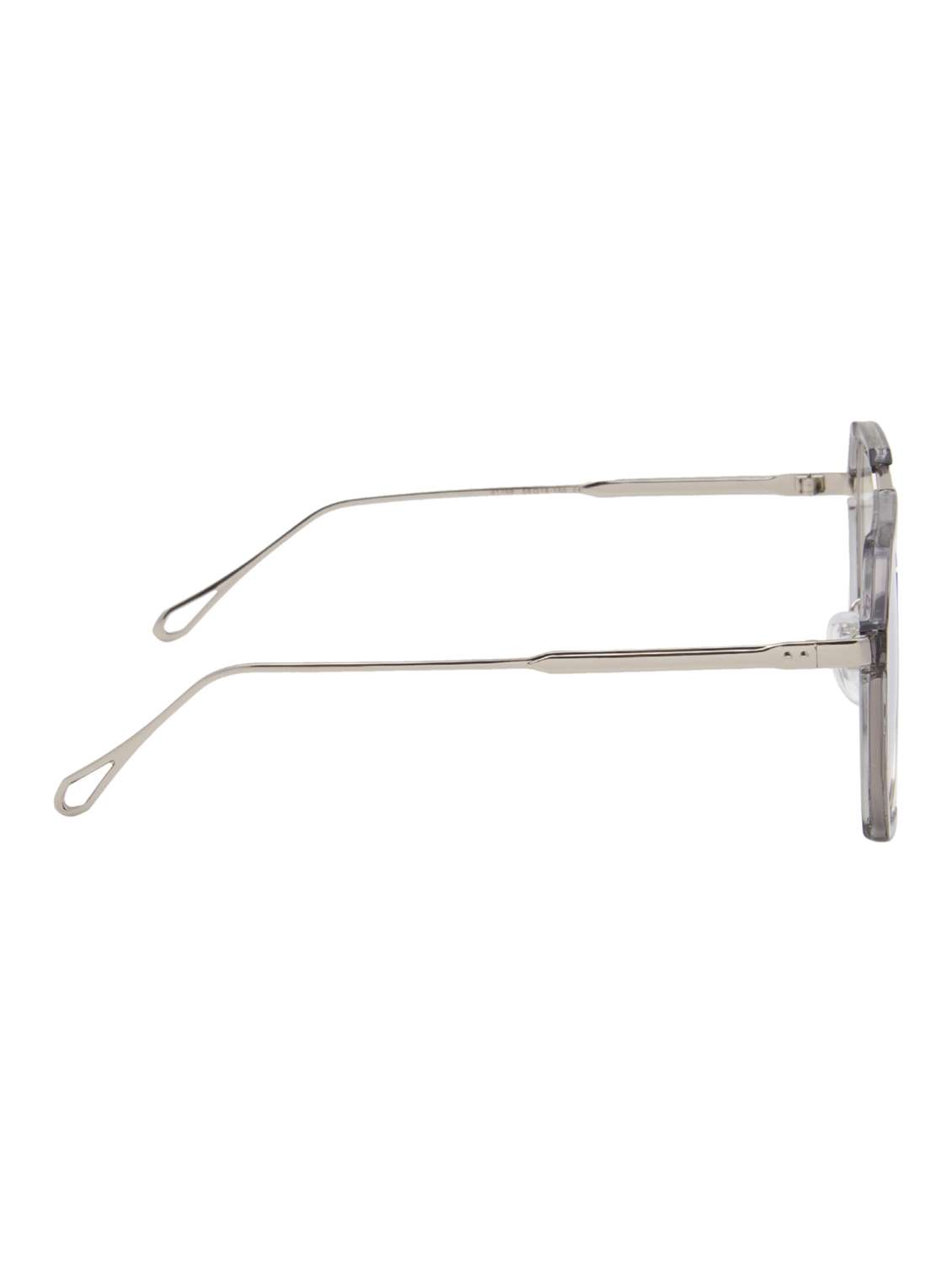 ted smith unisex aviator sunglasses i 100% uv protection  i  clear colour lens - 22217873 -  Standard Image - 4