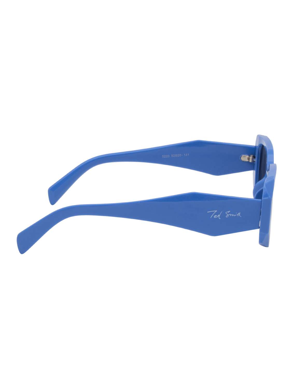 ted smith unisex square sunglasses i 100% uv protection  i  grey colour lens - 22217877 -  Standard Image - 4