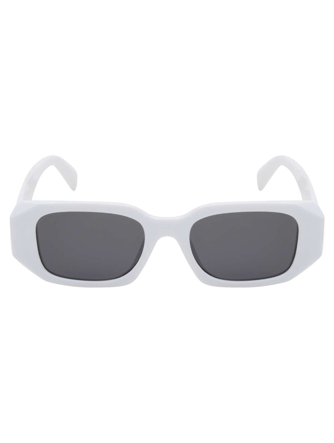 Ted Smith Unisex Square Sunglasses I 100% Uv Protection I Grey Colour Lens - 22217878 -  Standard Image - 1