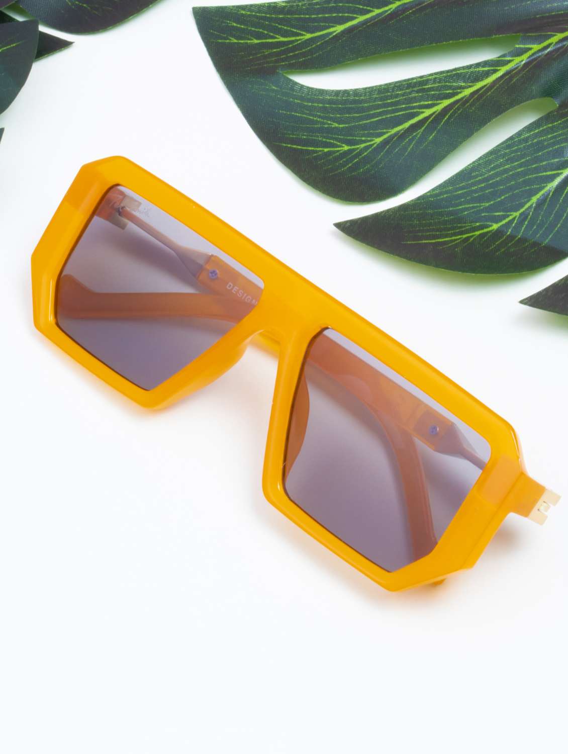 ted smith unisex aviator sunglasses i 100% uv protection  i  grey colour lens