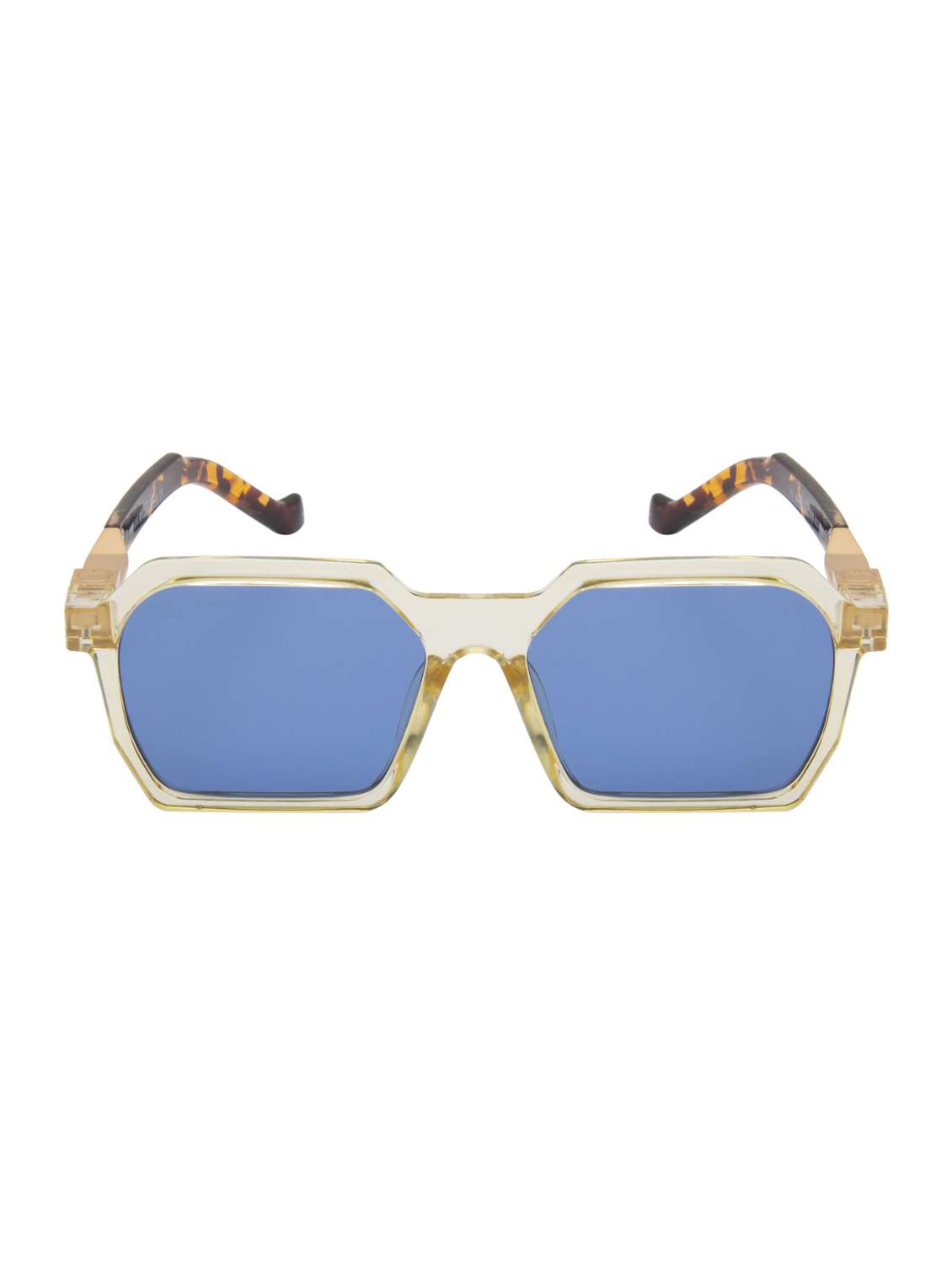 ted smith unisex square sunglasses i 100% uv protection  i  blue colour lens - 22217892 -  Standard Image - 1