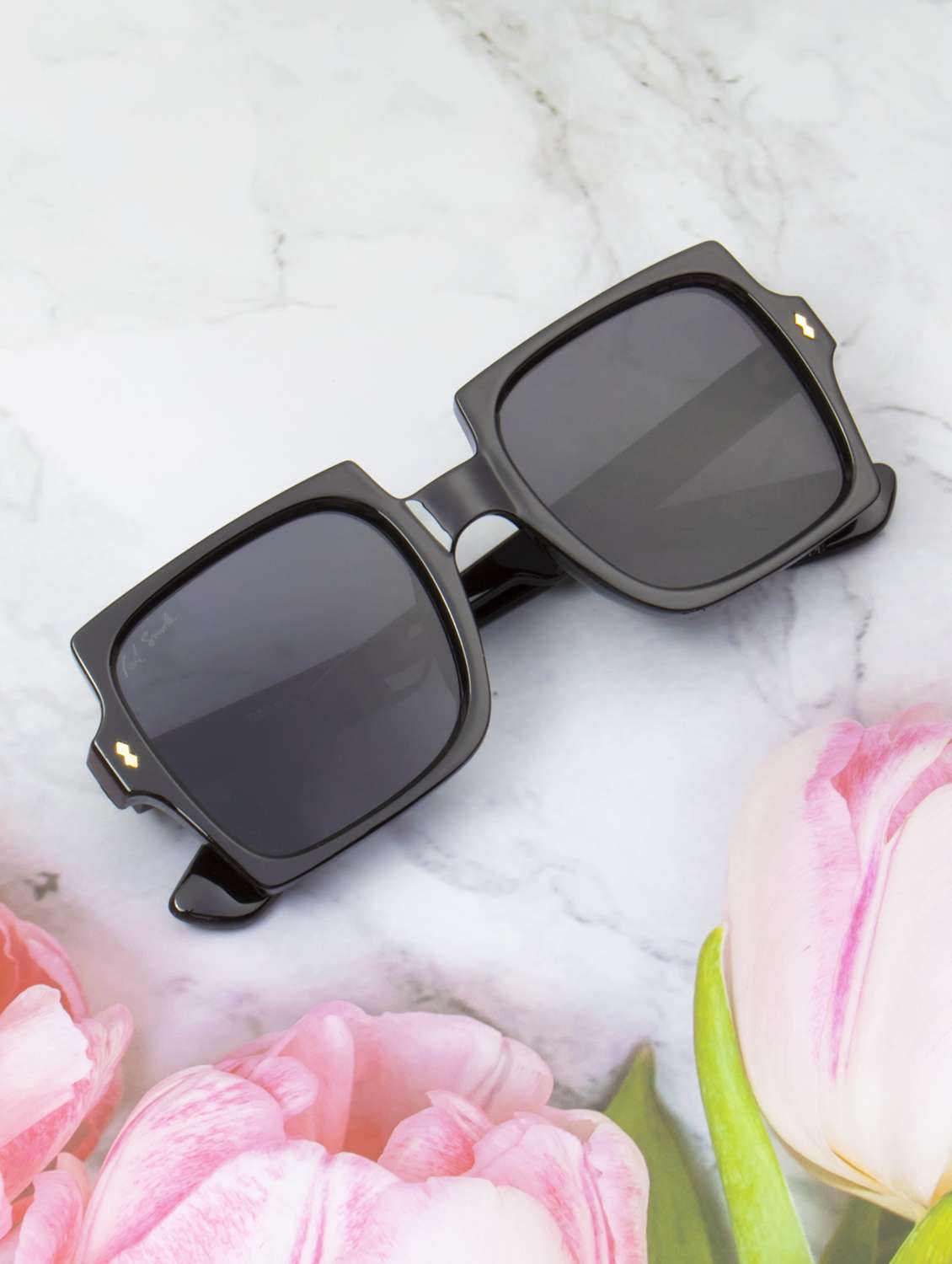 ted smith unisex square sunglasses i 100% uv protection  i  grey colour lens