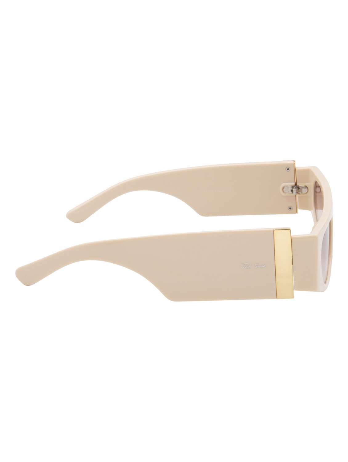 ted smith unisex square sunglasses i 100% uv protection  i  brown graded colour lens - 22217910 -  Standard Image - 4