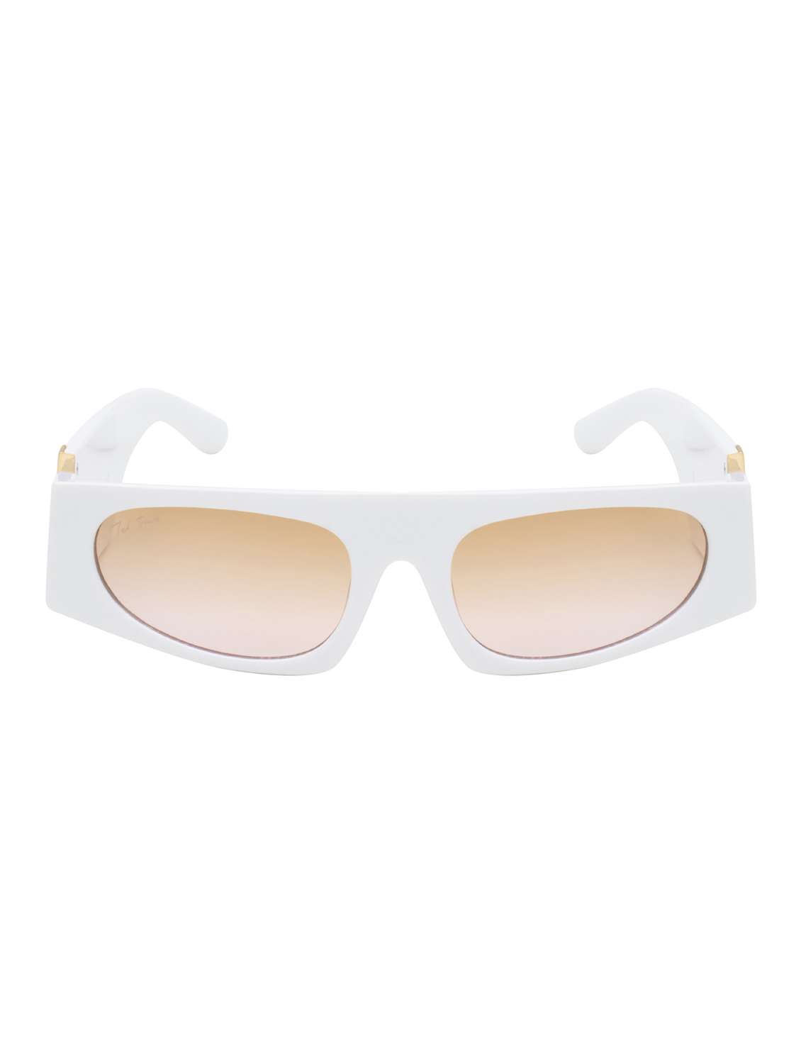 ted smith unisex square sunglasses i 100% uv protection  i  brown pink colour lens - 22217911 -  Standard Image - 1