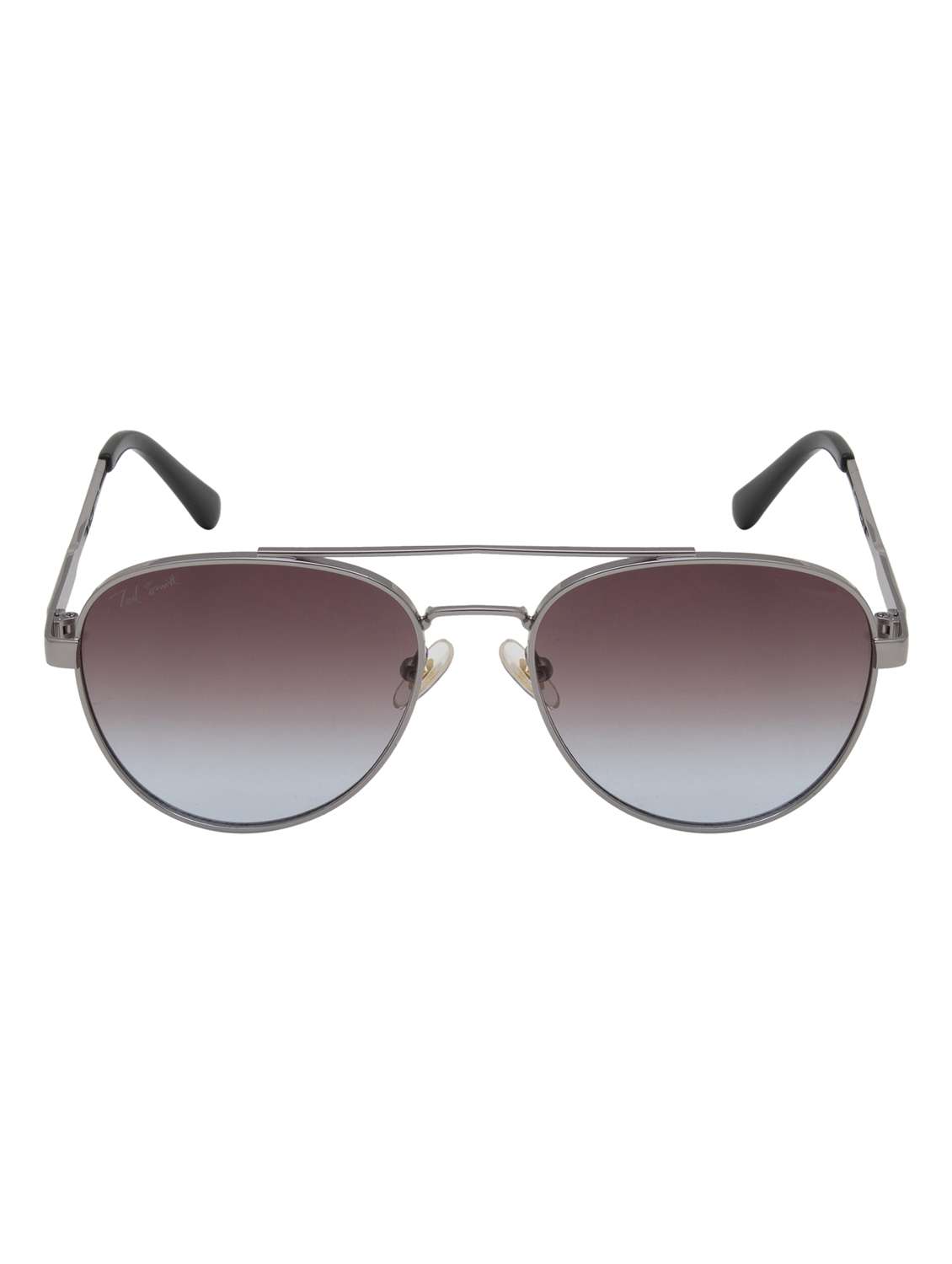 ted smith unisex aviator sunglasses i 100% uv protection  i  brown & blue colour lens - 22217923 -  Standard Image - 1