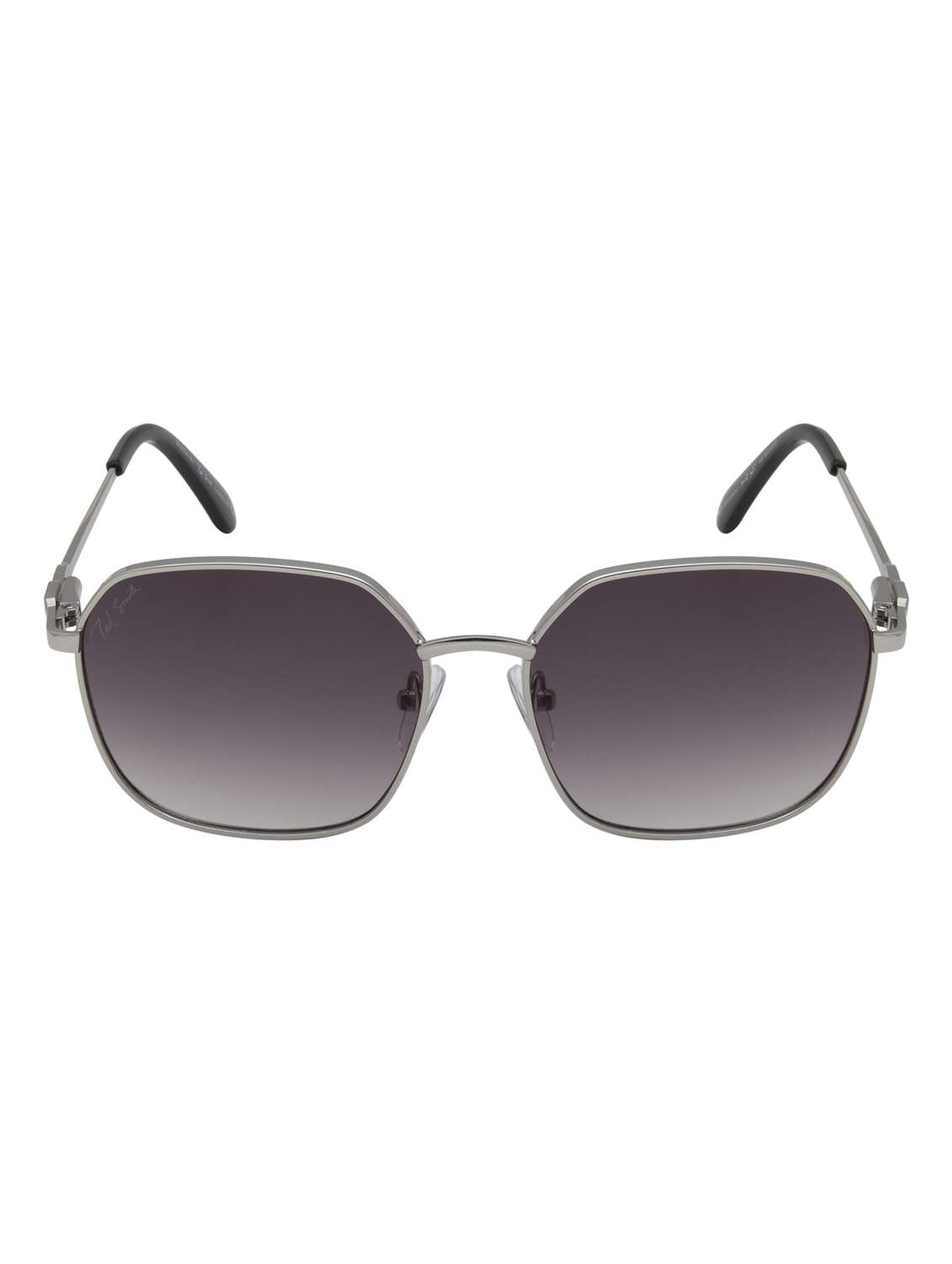 ted smith unisex hexagon sunglasses i 100% uv protection  i  grey graded colour lens - 22217925 -  Standard Image - 1