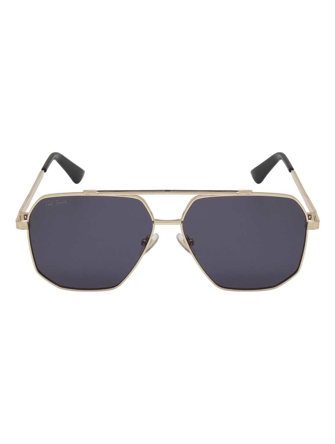 ted smith unisex aviator sunglasses i 100% uv protection  i  grey colour lens - 22217926 -  Standard Image - 1