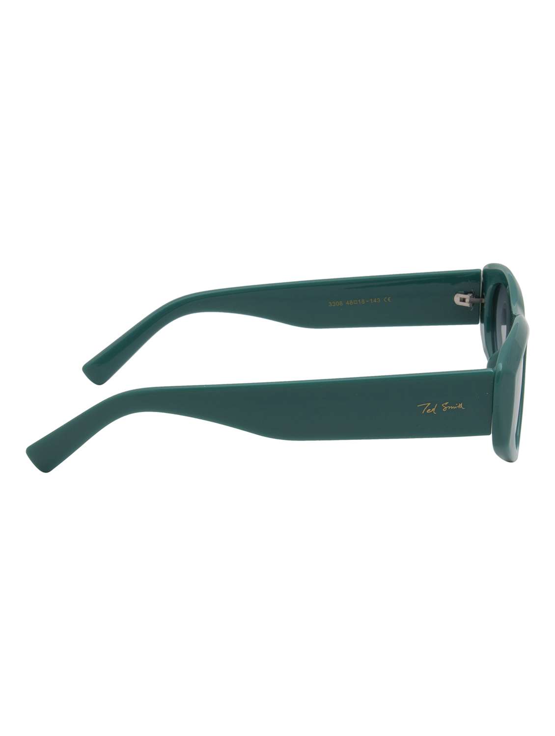 ted smith unisex cat-eye sunglasses i 100% uv protection  i  grey graded colour lens - 22217927 -  Standard Image - 4