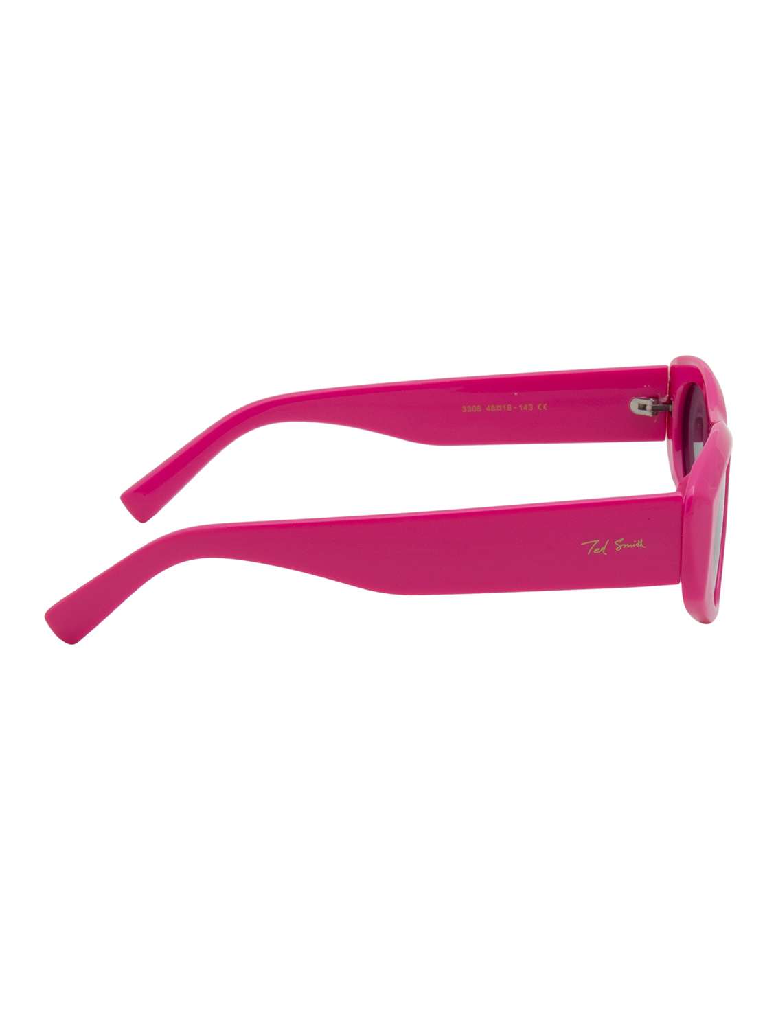 ted smith unisex cat-eye sunglasses i 100% uv protection  i  grey colour lens - 22217928 -  Standard Image - 4