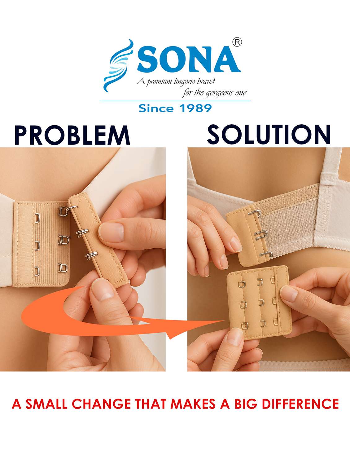 women pack of 6 streachable bra extension strap  - 22217944 -  Standard Image - 4