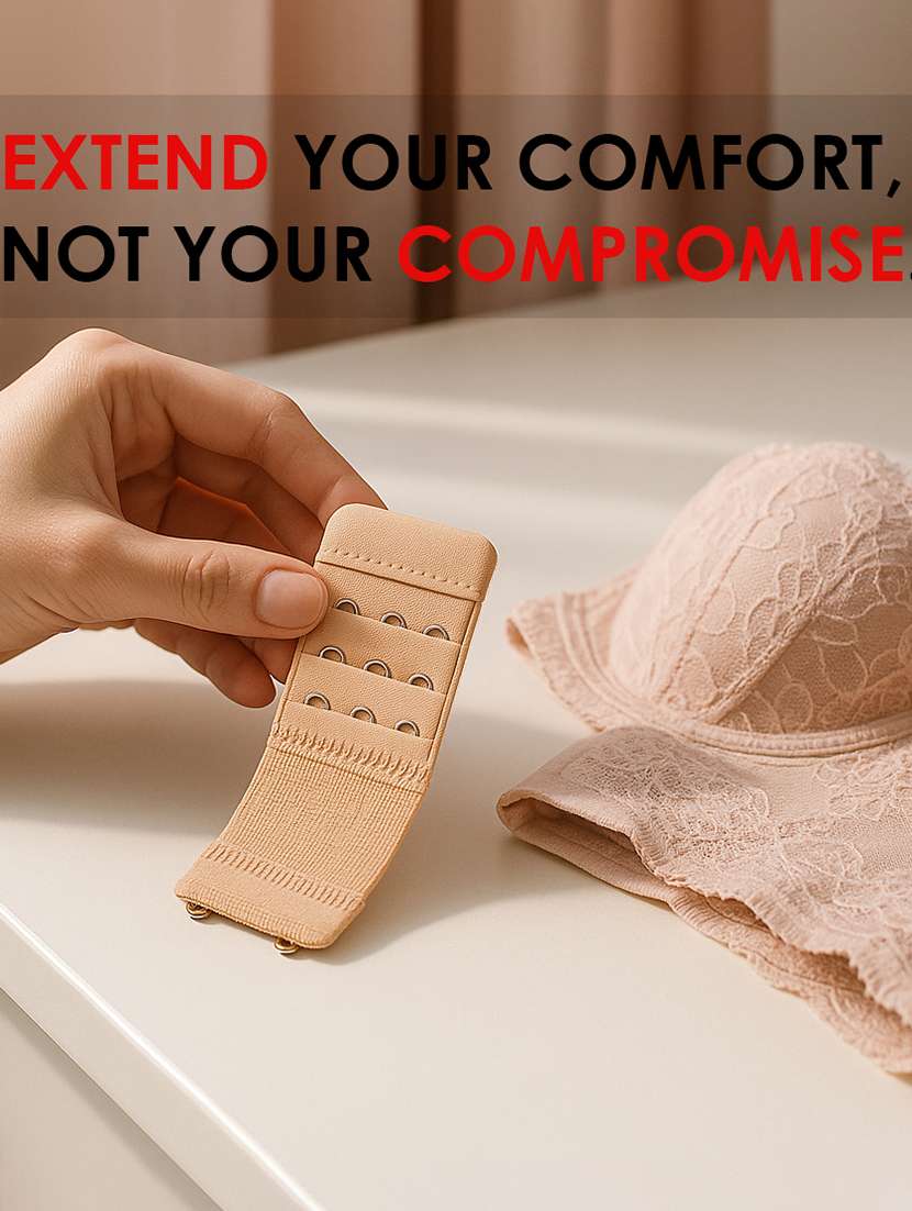 women pack of 6 streachable bra extension strap  - 22217945 -  Standard Image - 1