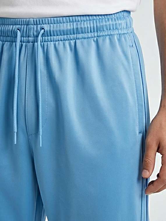 men side taped mid rise full length track pant - 22218068 -  Standard Image - 1