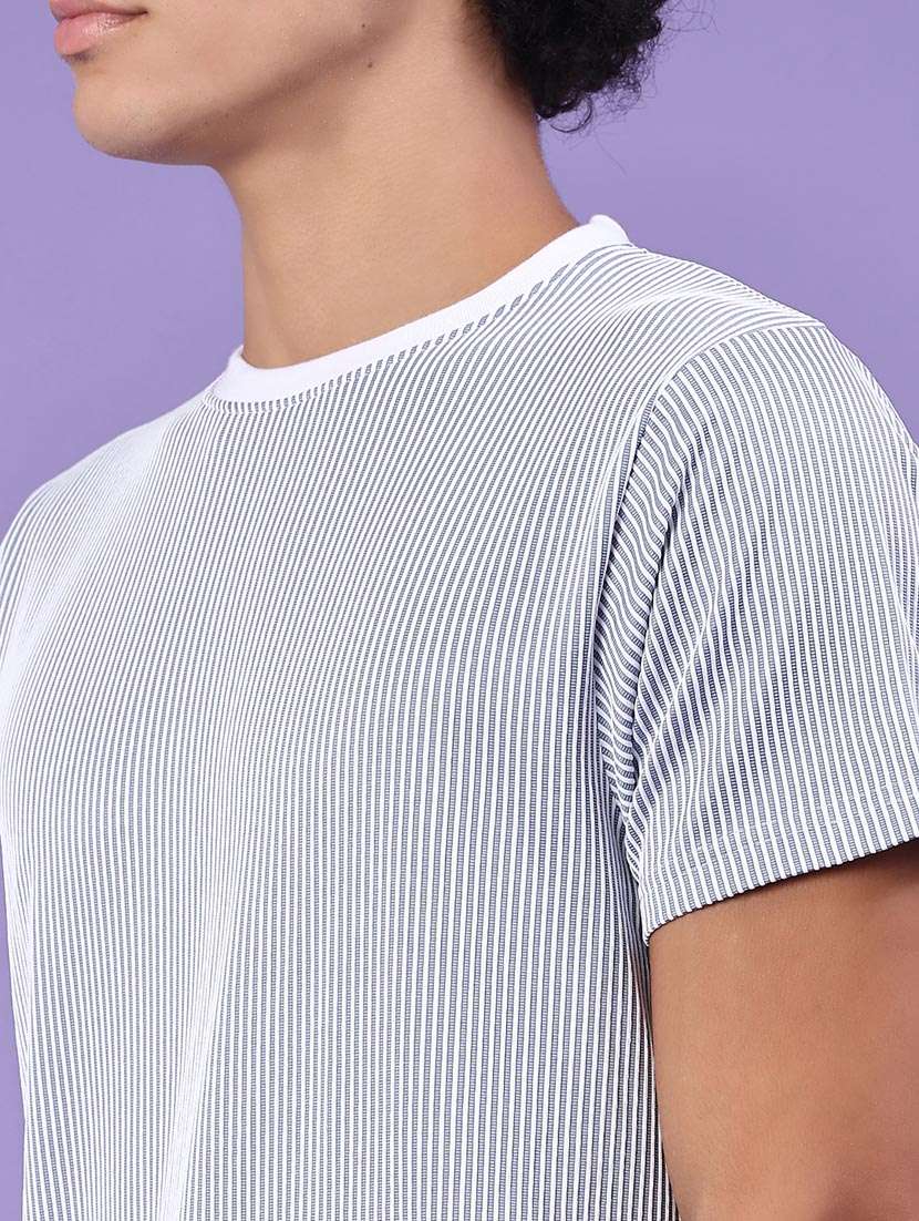 men striped short sleeve sport t-shirt - 22218125 -  Standard Image - 1