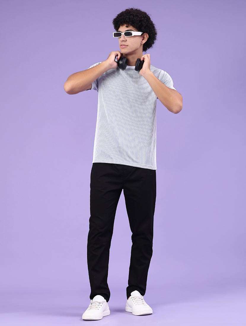men striped short sleeve sport t-shirt - 22218125 -  Standard Image - 4
