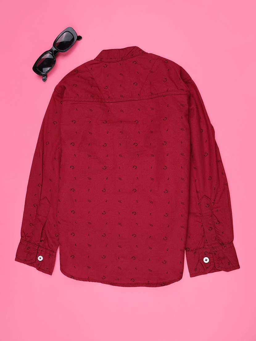 boys printed round neck shirt - 22218165 -  Standard Image - 1