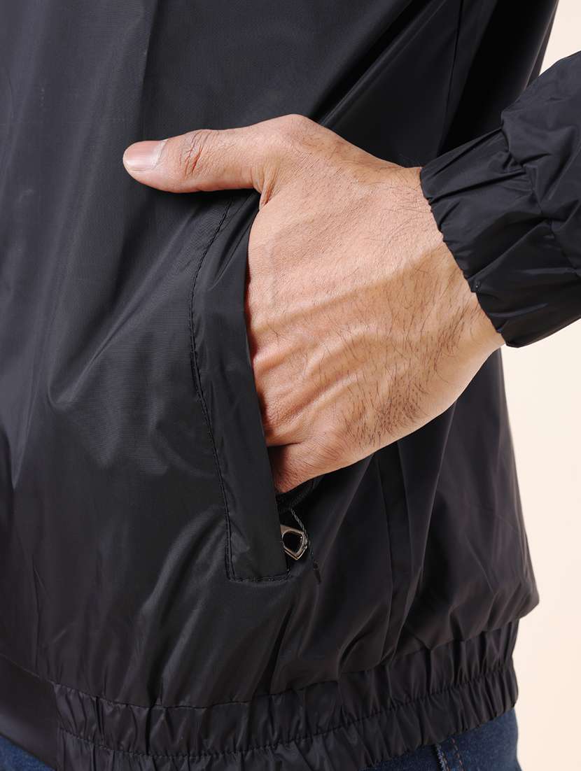 men color block long sleeve bomber jacket - 22218457 -  Standard Image - 4