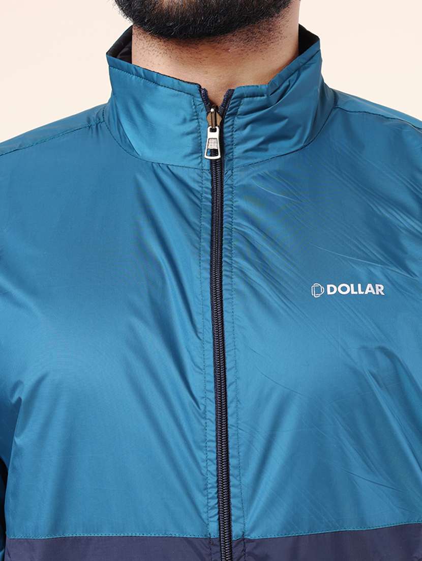 men color block long sleeve bomber jacket - 22218458 -  Standard Image - 4