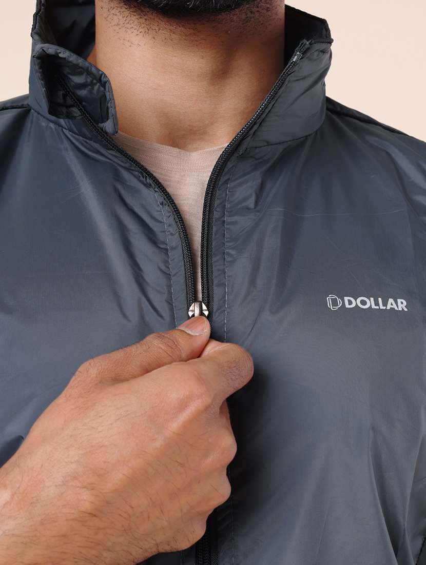 men solid long sleeve bomber jacket - 22218463 -  Standard Image - 4