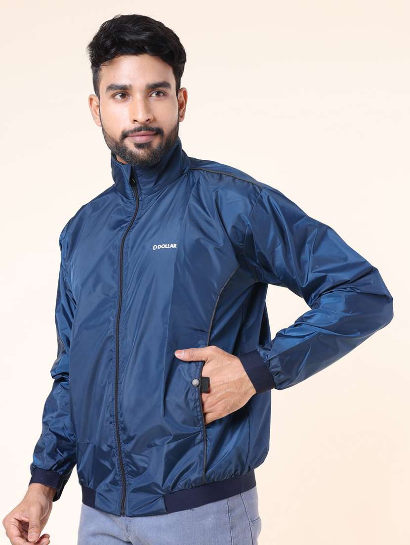 men solid long sleeve bomber jacket - 22218464 -  Standard Image - 1