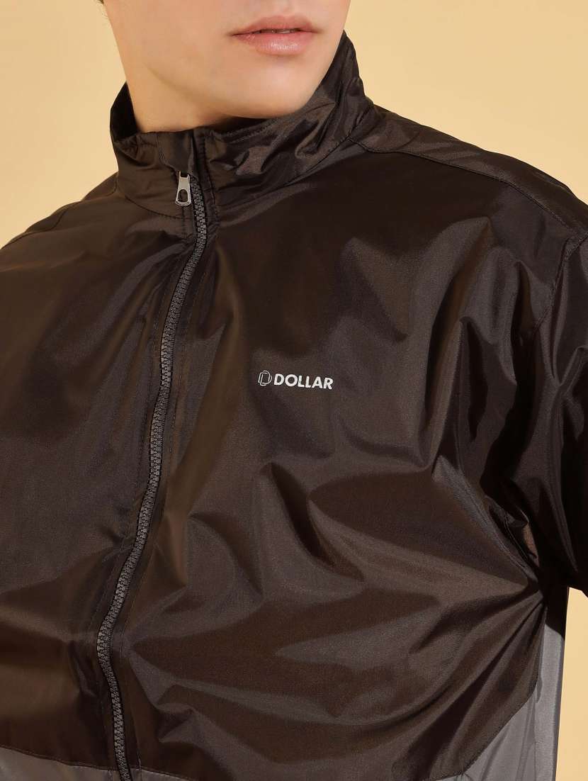 men color block long sleeve windcheater jacket - 22218503 -  Standard Image - 4