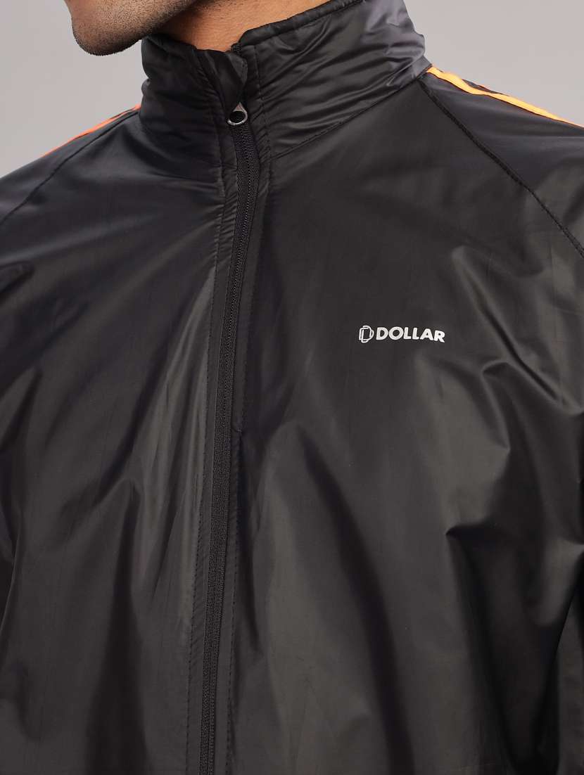 men solid long sleeve windcheater bomber jacket  - 22218512 -  Standard Image - 4