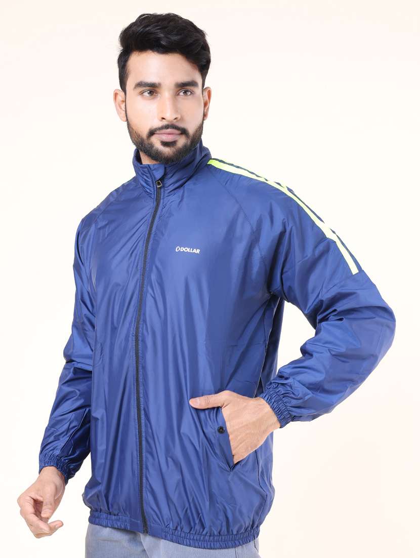 men taped long sleeve bomber jacket  - 22218517 -  Standard Image - 1