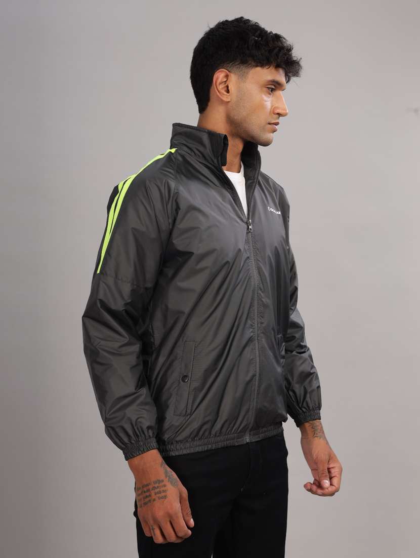 men taped long sleeve bomber jacket  - 22218519 -  Standard Image - 1