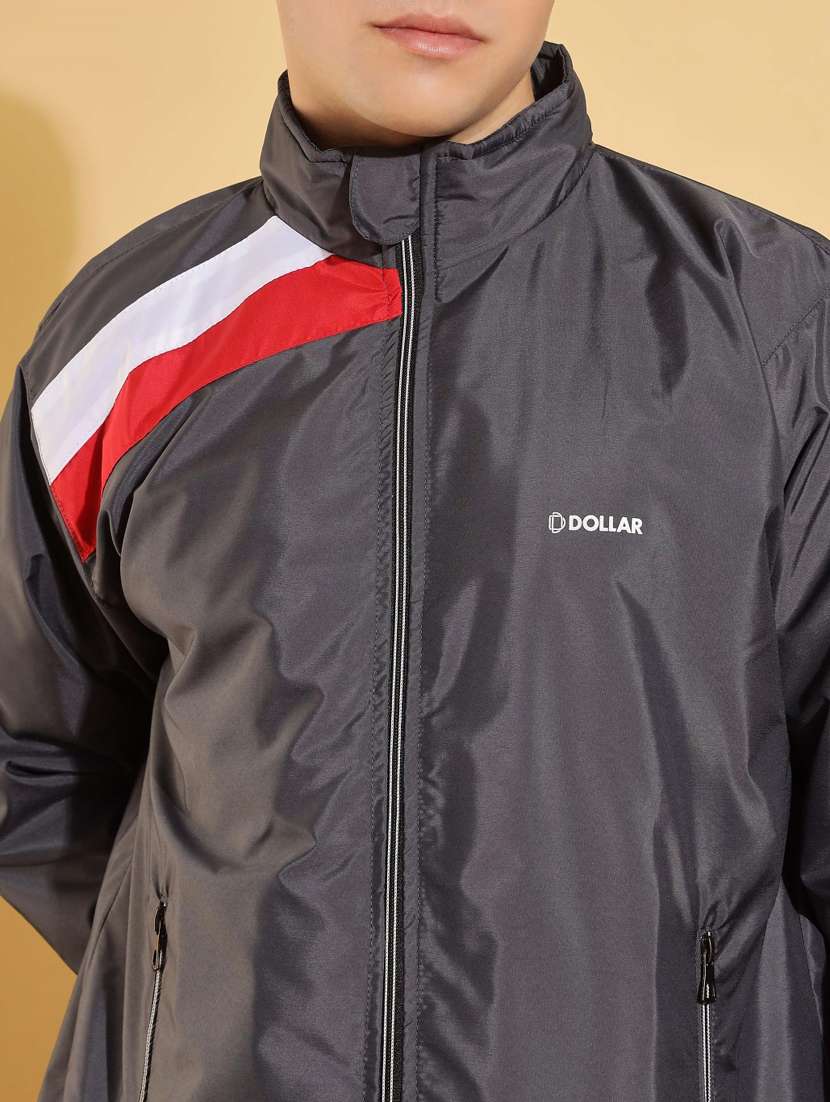 men color block long sleeve bomber jacket - 22218529 -  Standard Image - 4