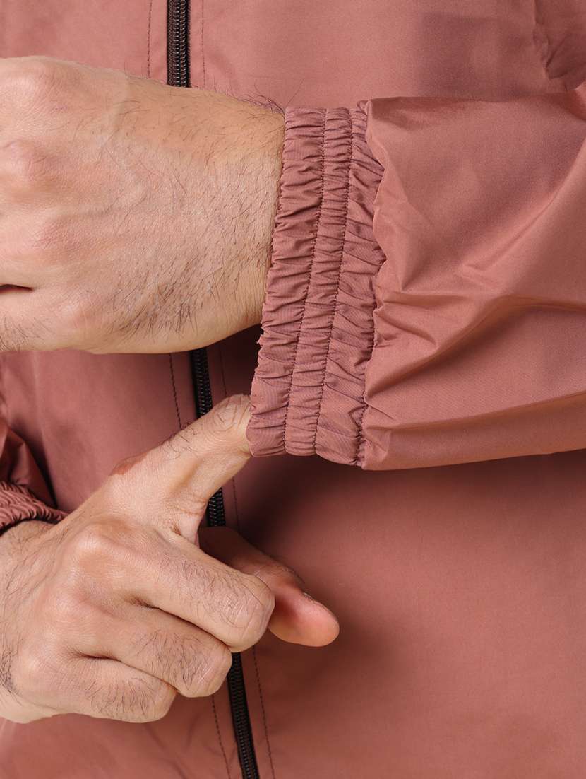 men solid long sleeve bomber jacket - 22218535 -  Standard Image - 4