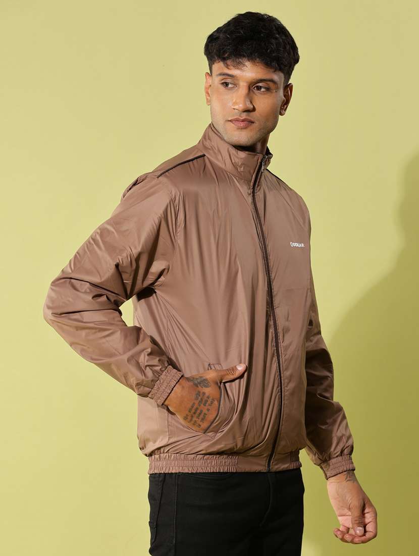 men solid long sleeve reversible bomber jacket - 22218537 -  Standard Image - 1