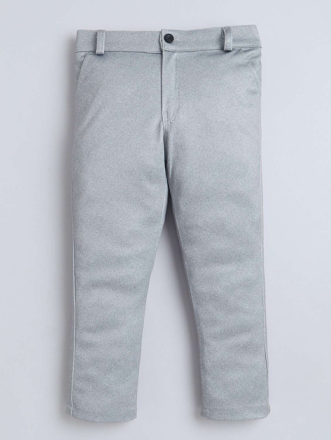 boys solid shirt and trouser with wasitcoat set - 22218568 -  Standard Image - 4