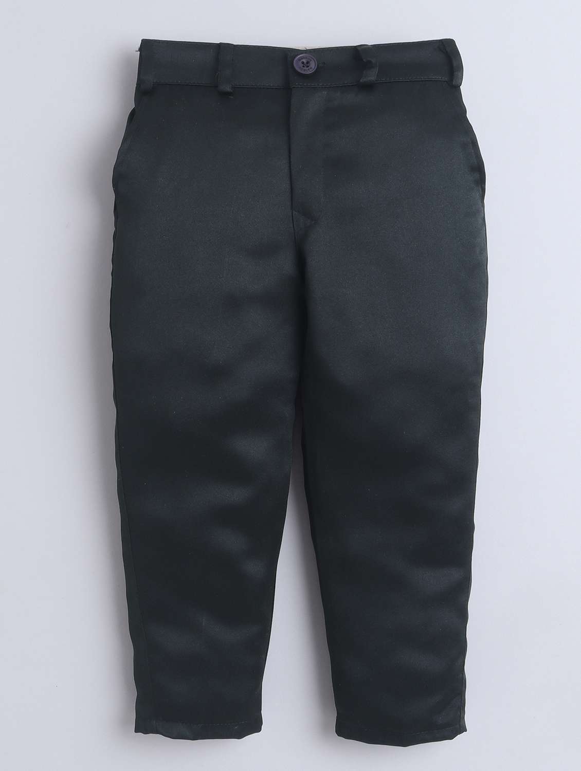 boys solid shirt and trouser with wasitcoat set - 22218574 -  Standard Image - 4