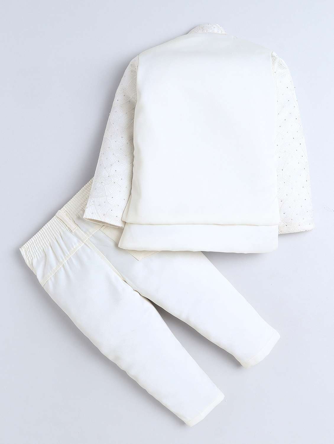 boys embroidered long sleeve sherwani set - 22218576 -  Standard Image - 1