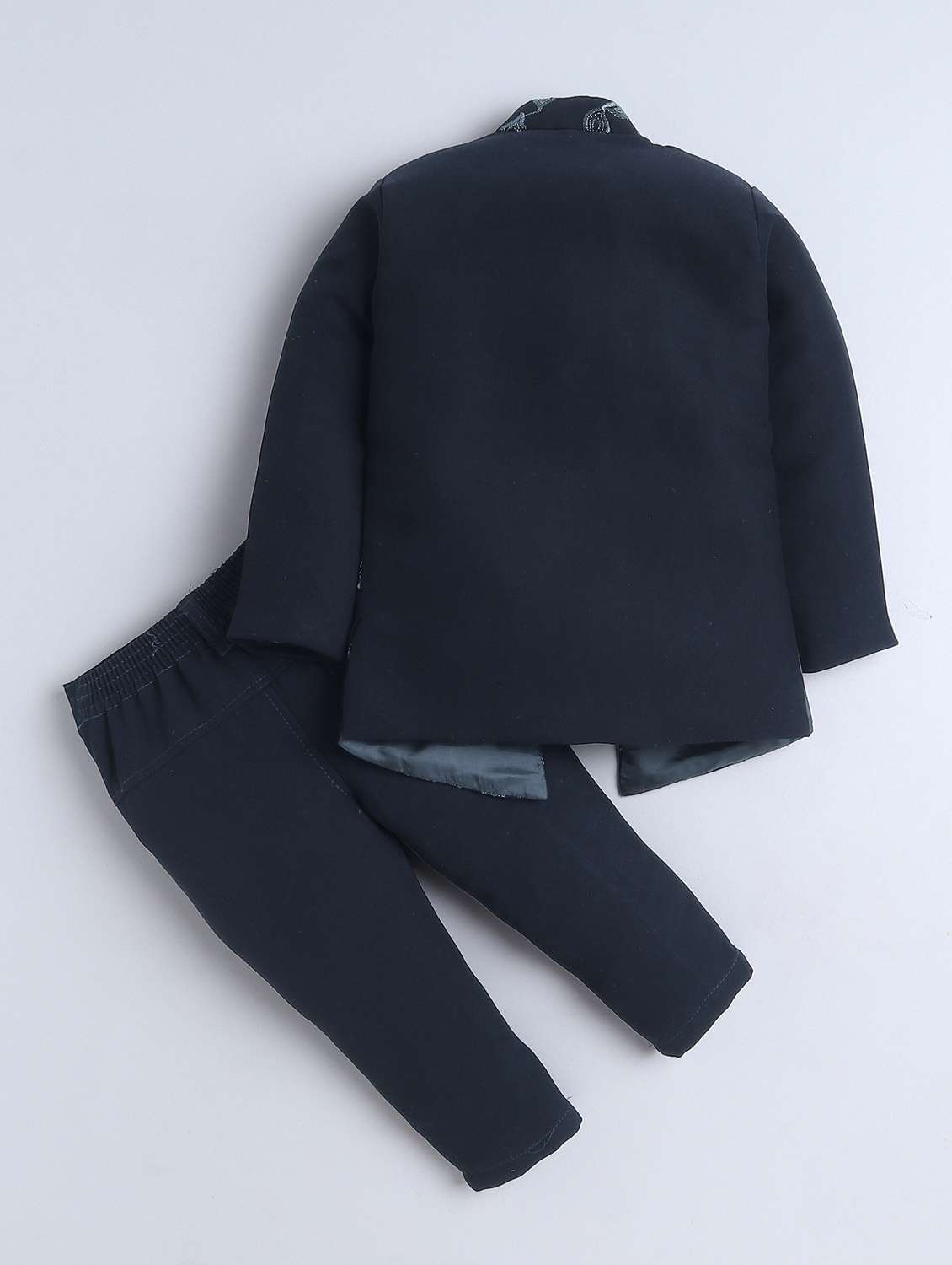 boys embroidered long sleeve sherwani set - 22218583 -  Standard Image - 1